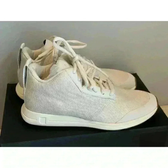 YORK ATHLETICS THE HENRY MID TRAINER IN BONE/GUM WOMEN 7 / EU 37.5 New in Box! - Picture 3 of 9